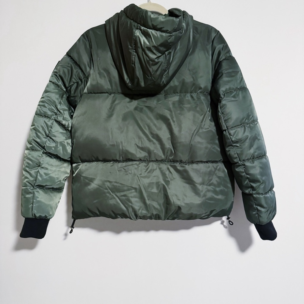 Calvin Klein Jeans - Dark Green Puffer Jacket - Picture 6 of 6